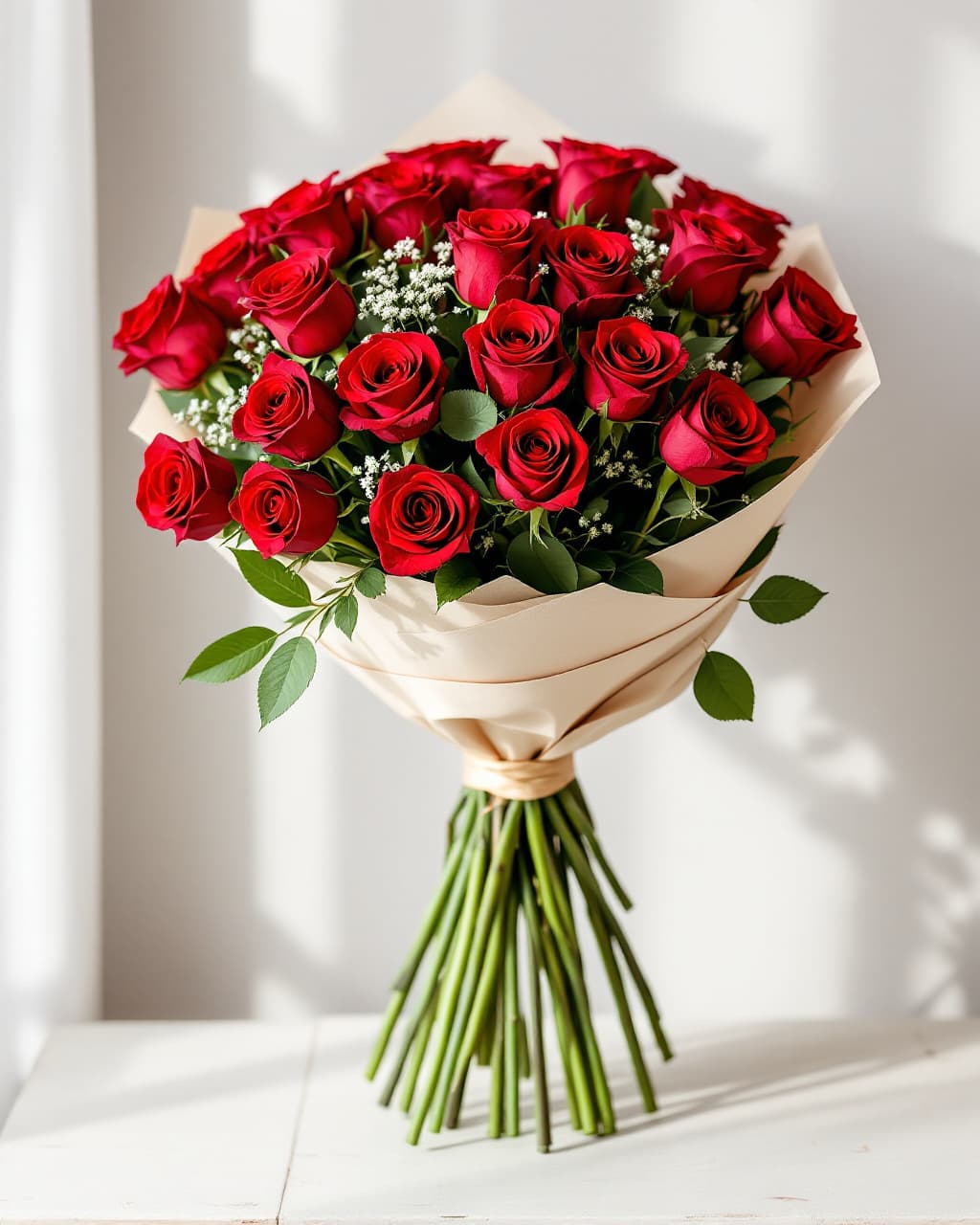 Valentine's 25 red roses