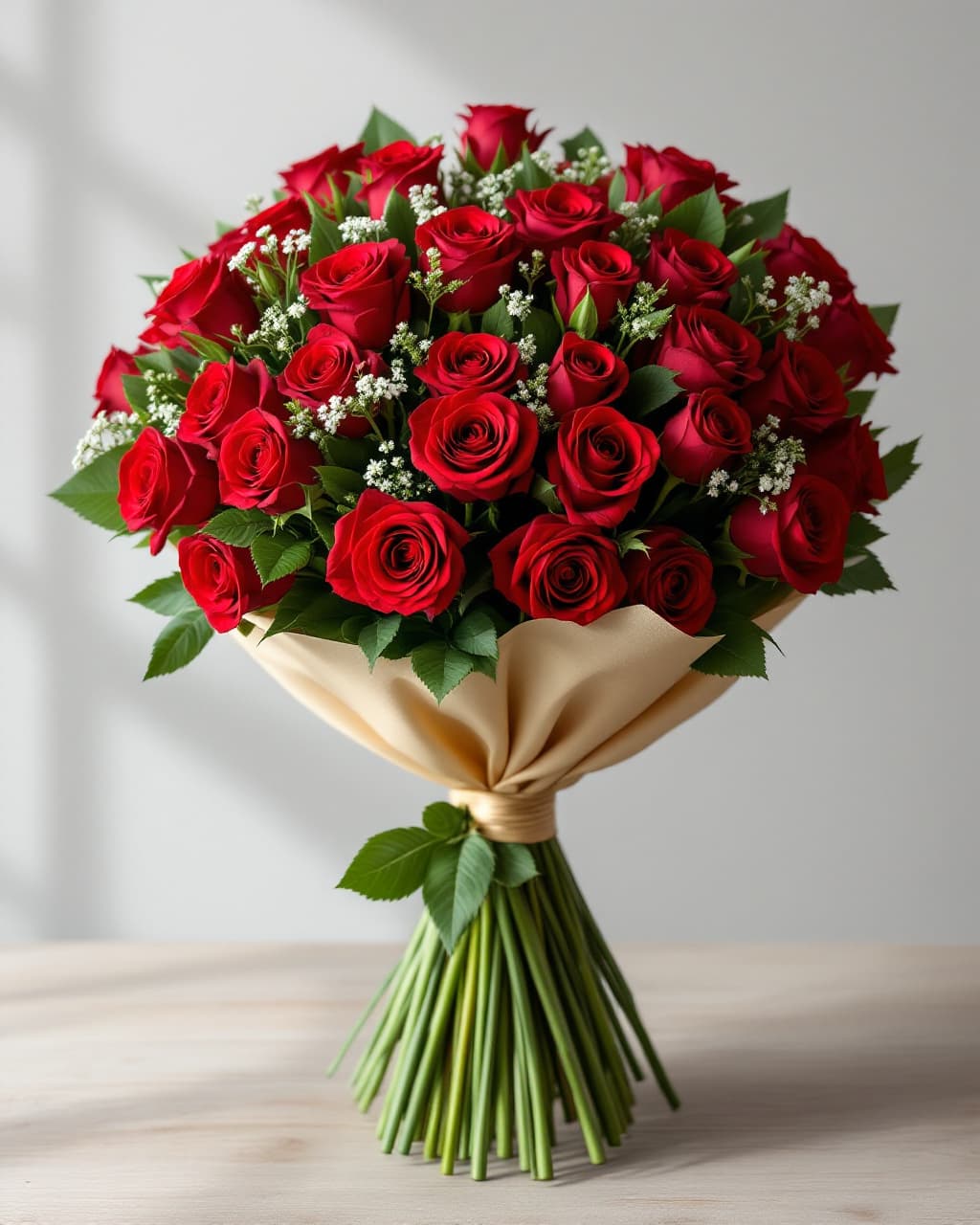 Bouquet of 101 red roses 60 cm
