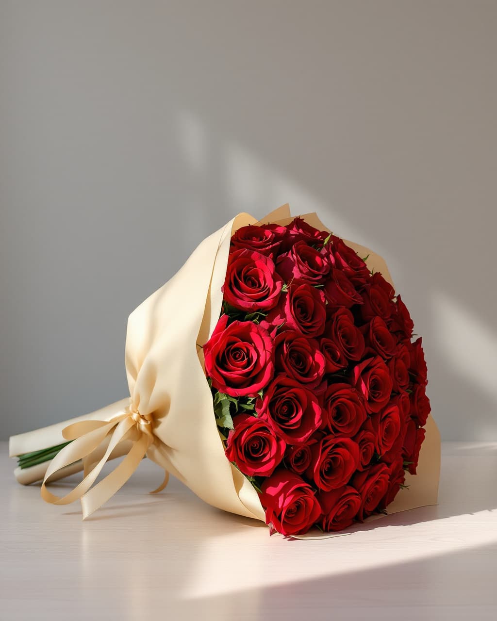 51 red roses 60 cm